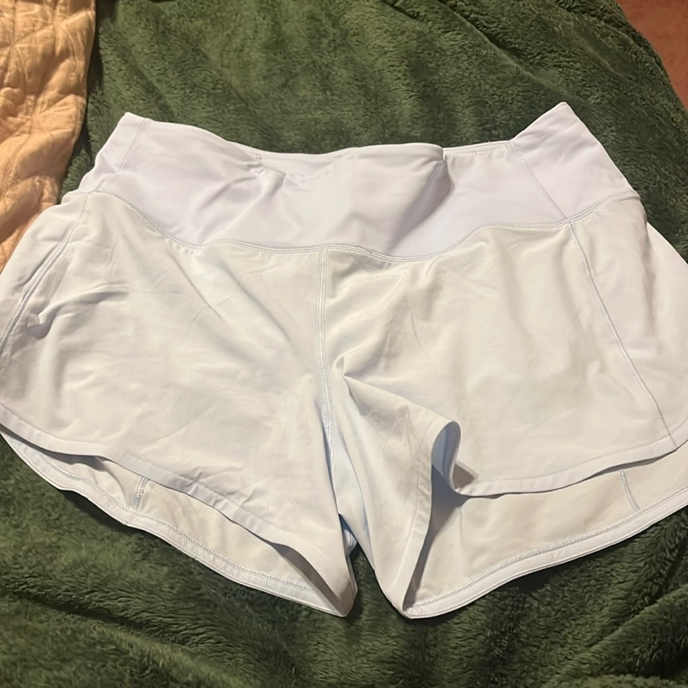 Lululemon 4” speed up shorts